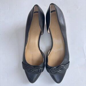 Talbots Leather Wood Heels